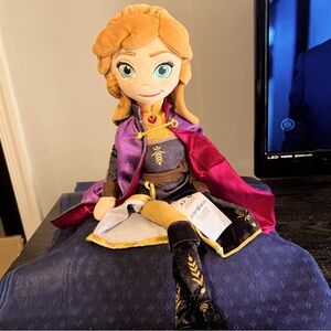 Disney Store Frozen 2 Anna Plush Doll 18"
